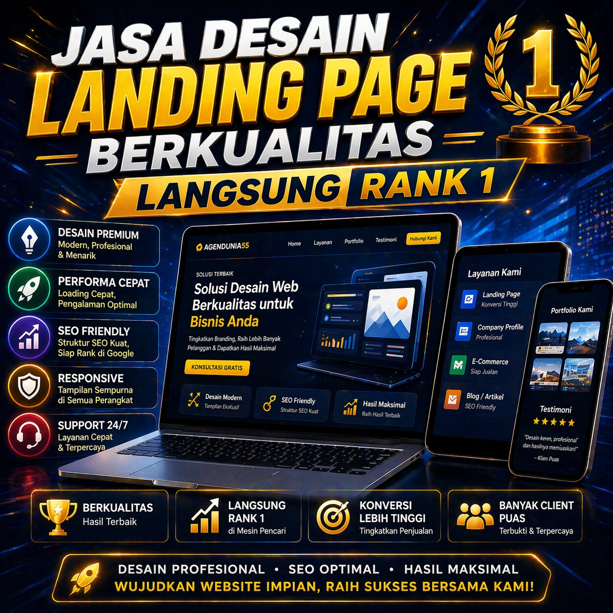 Landing Page yang Menyelaraskan Cerita Brand dan Kebutuhan Pengunjung
